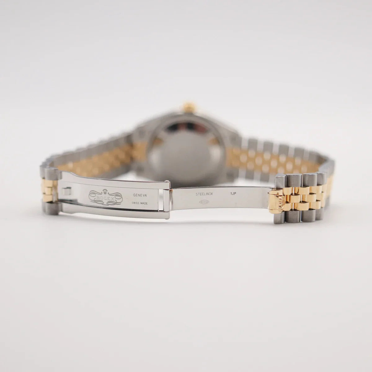 Datejust Two-tone fond argenté (chiffres en diamant) 36mm