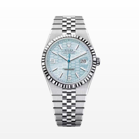 Montre Land-Dweller bleu glacier 36mm unisexe 2025