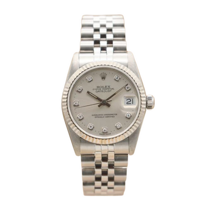 Datejust 36mm Fond Blanc Automatique Jubilée Pour Femme