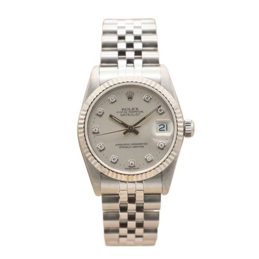 Datejust 36mm Fond Blanc Automatique Jubilée Pour Femme