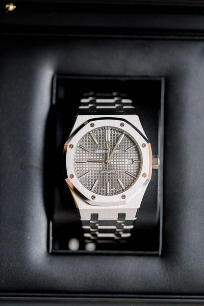 Audemars Royal Oak Fond Gris 41mm Homme