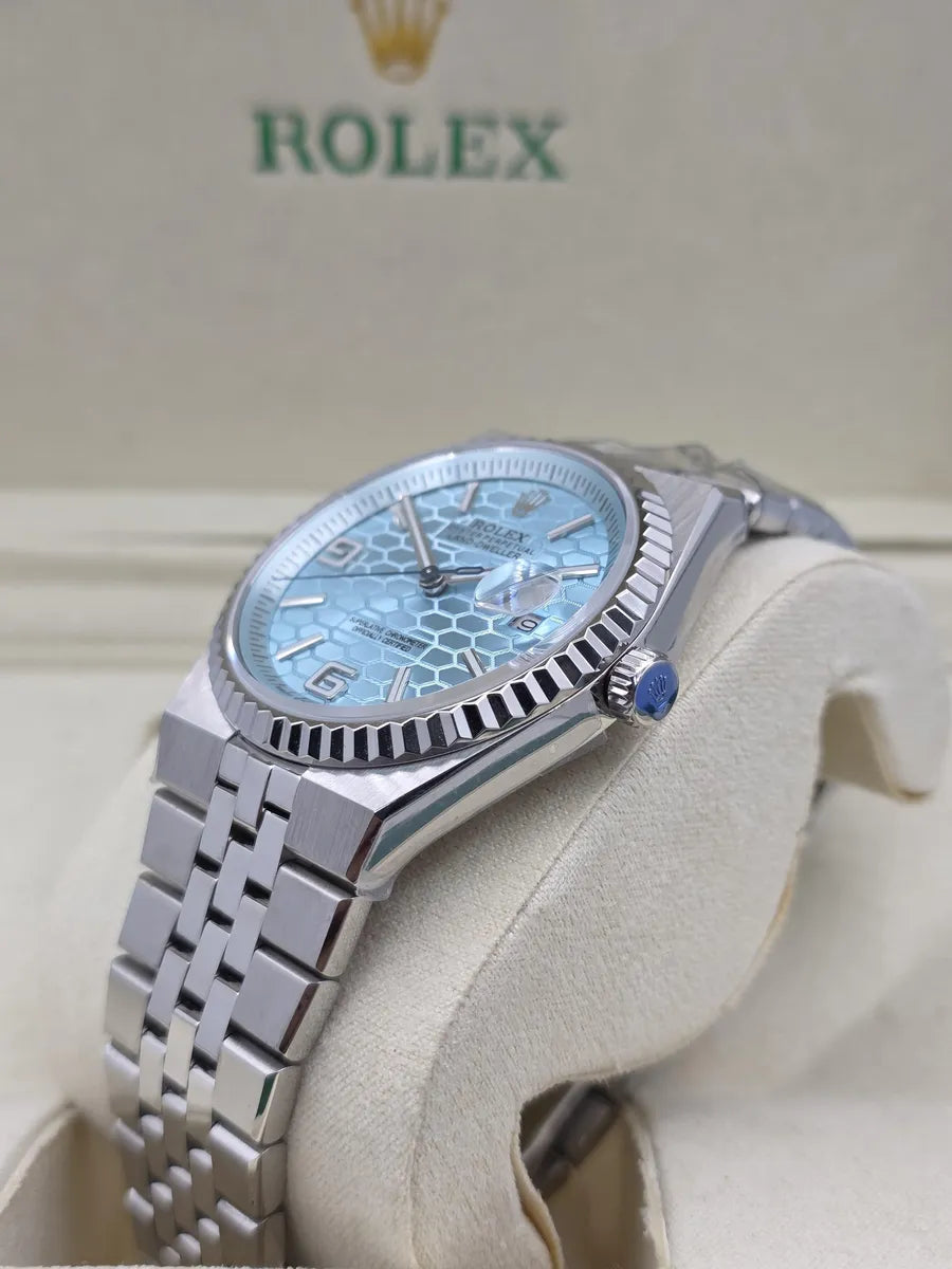 Montre Land-Dweller bleu glacier 36mm unisexe 2025