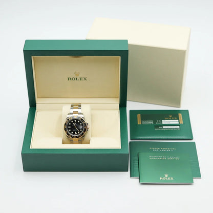 GMT-MASTER II ACIER  OR AUTOMATIQUE MONTRE POUR HOMMES