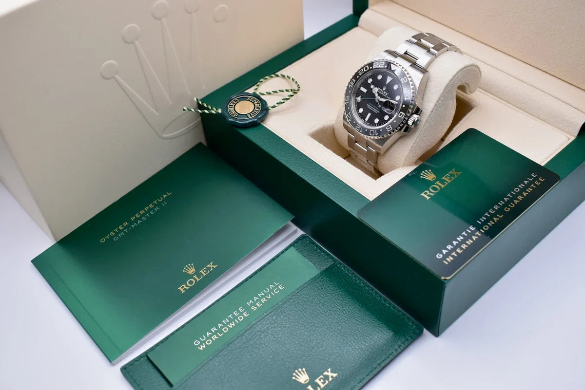 GMT MASTER II 126710GRNR BRUCE WAYNE - NEUVE 2024